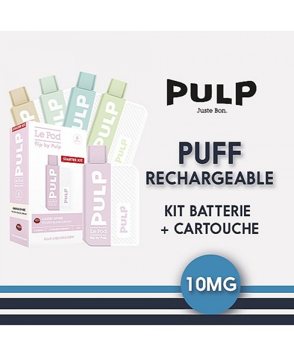 Starter Kit Pod Flip + Cartouche 10mg Pulp