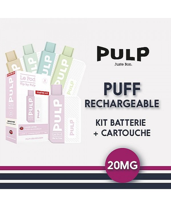 Starter Kit Pod Flip + Cartouche 20mg Pulp