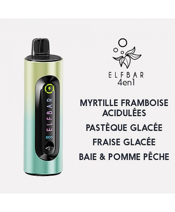 Puff rechargeable Elfbar 4en1