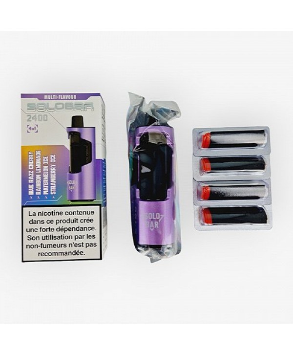 Solobar 2400 puff 4 en 1