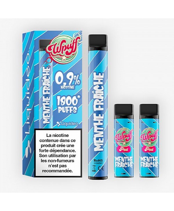Puff rechargeable WPuff 1800 0.9% Liquideo