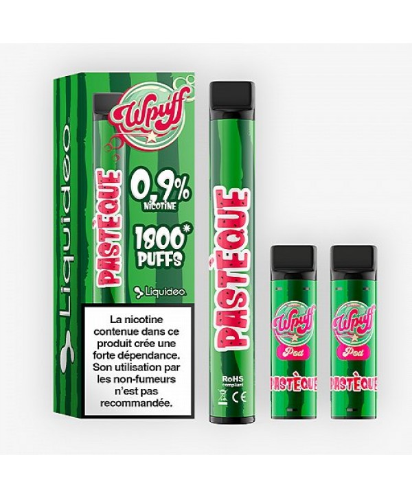Puff rechargeable WPuff 1800 0.9% Liquideo