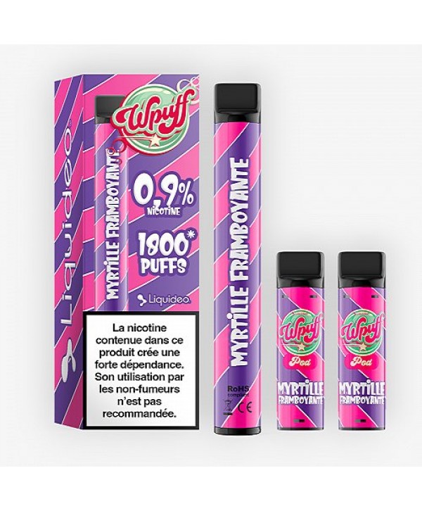 Puff rechargeable WPuff 1800 0.9% Liquideo