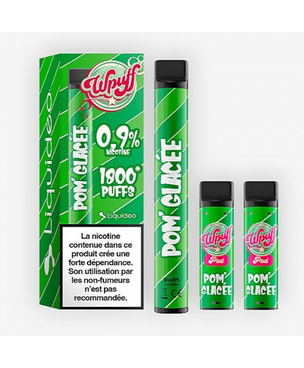 Puff rechargeable WPuff 1800 0.9% Liquideo