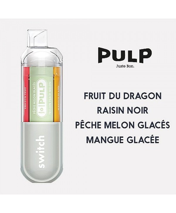 Le Pod Switch Pulp - Puff 4 saveurs en 1