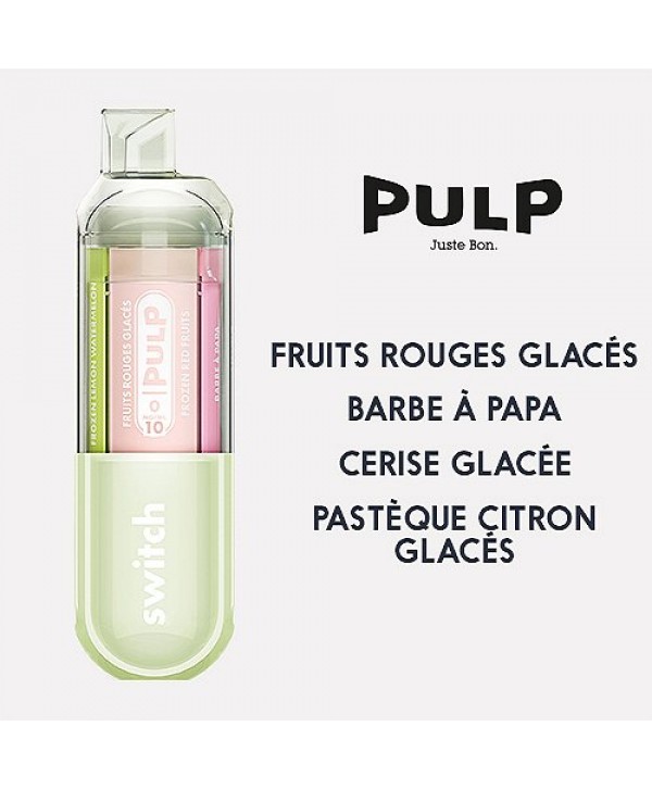 Le Pod Switch Pulp - Puff 4 saveurs en 1