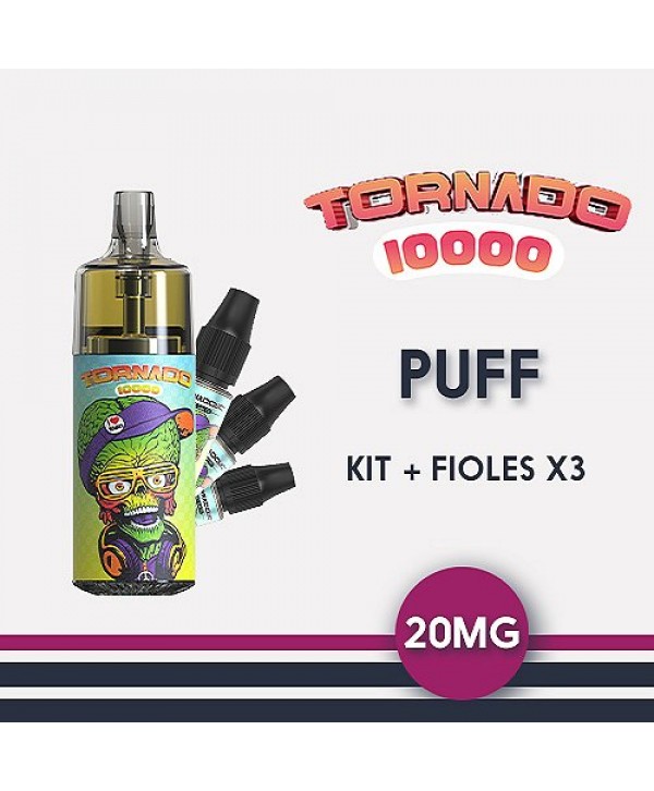 Puff 30k (10k+20k) Tornado Gobar